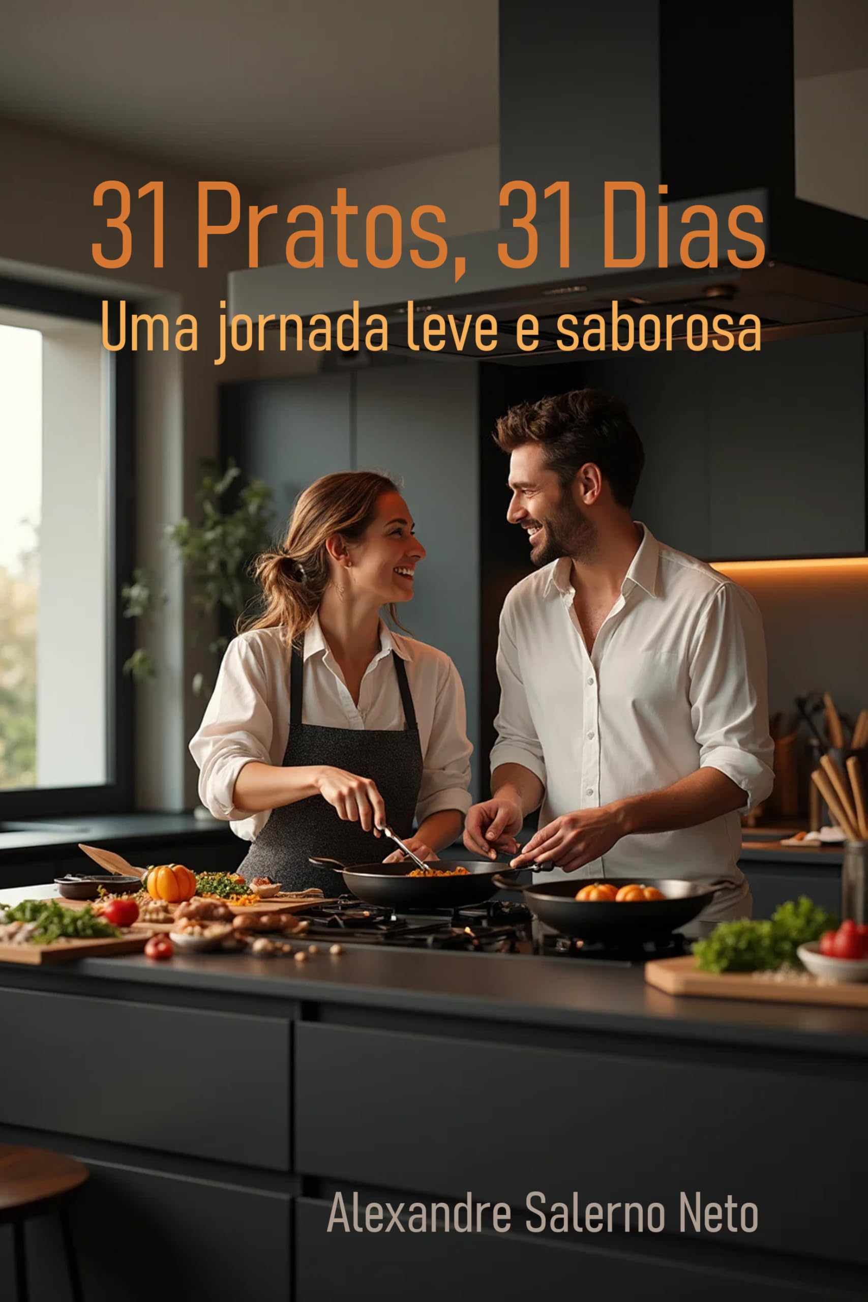 Capa oficial do livro 31 Pratos, 31 Dias